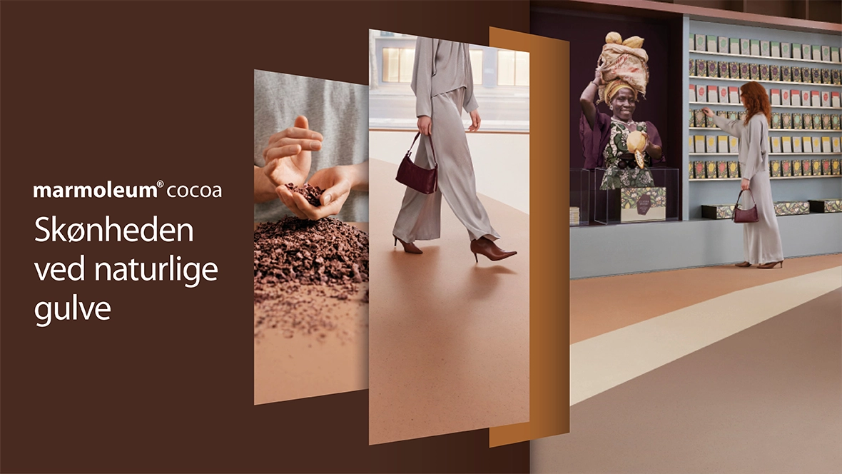 Marmoleum cocoa